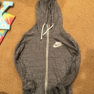Nike zip-up sweatshirt